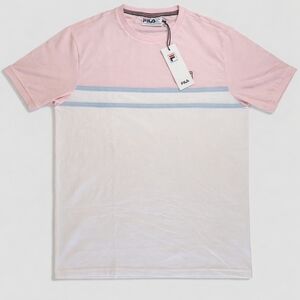Fila Pink and White T-Shirt